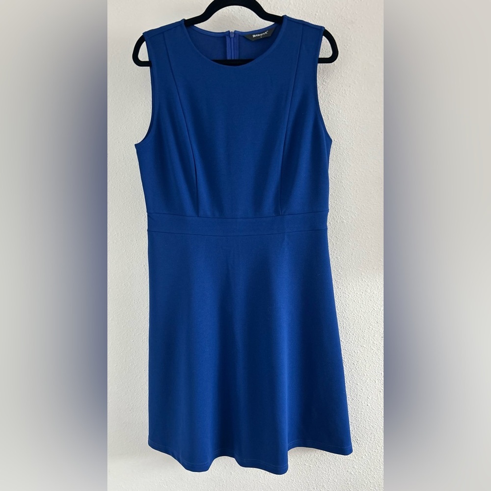 Allegra K Sleeveless Midi Dress in Blue